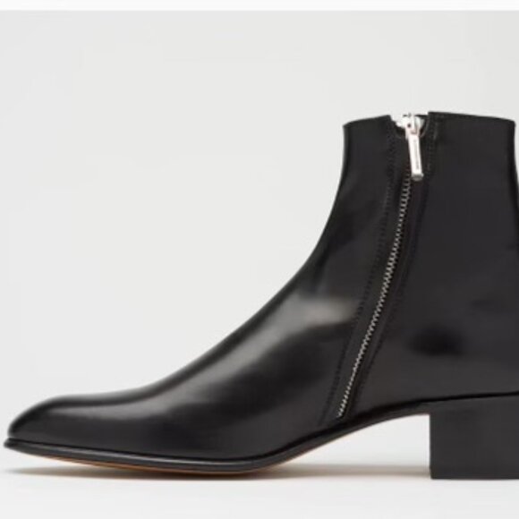 Alessandro Vasini Zip Boots - Picture 4 of 6